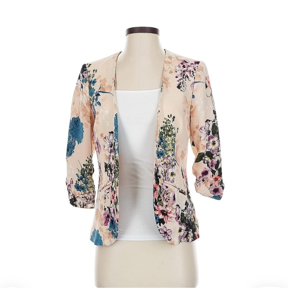 Chelsea28 Multicolor Floral Blazer